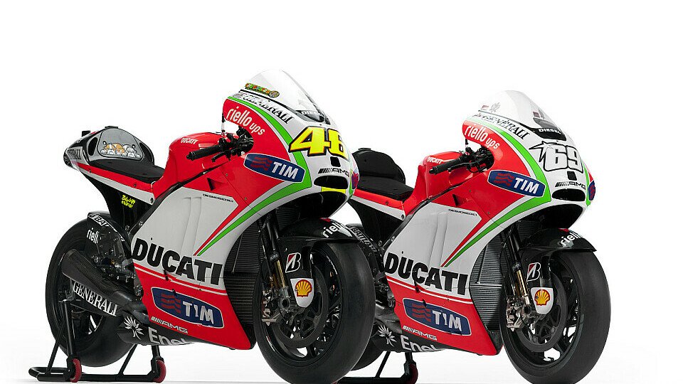 Die GP12 von Valentino Rossi und Nicky Hayden, Foto: Ducati