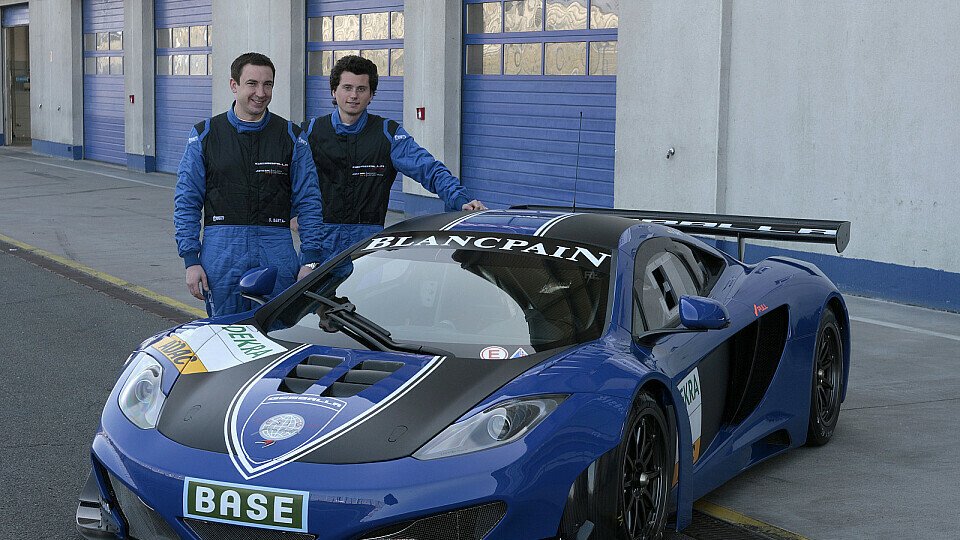 Das Auto von Gemballa Racing, hier mit Sascha Bert und Luca Ludwig, Foto: ADAC GT Masters