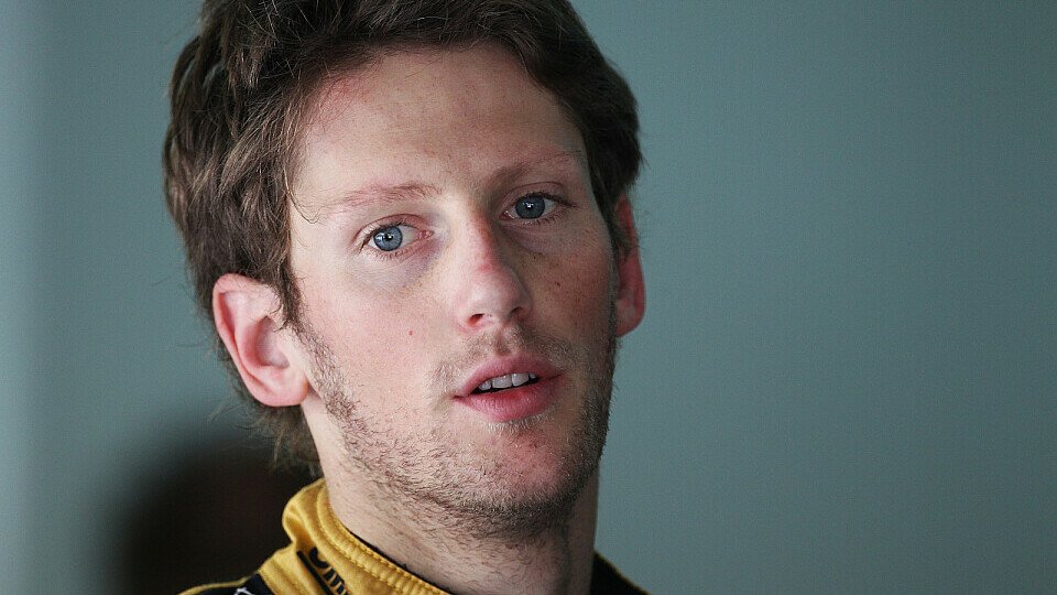Romain Grosjean konnte das zweite Rennen der Saison erneut nicht beenden, Foto: Sutton