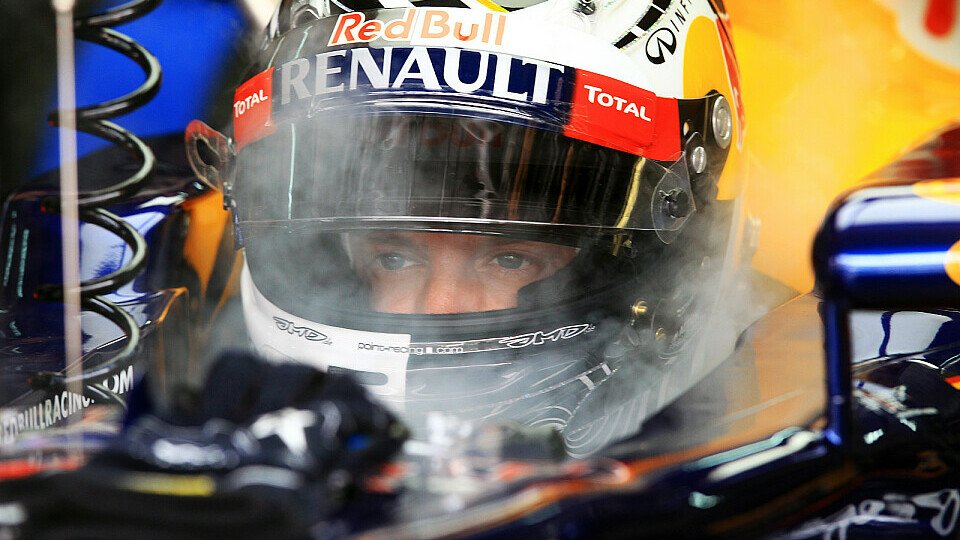 Sebastian Vettel hat noch etwas Arbeit, Foto: Sutton