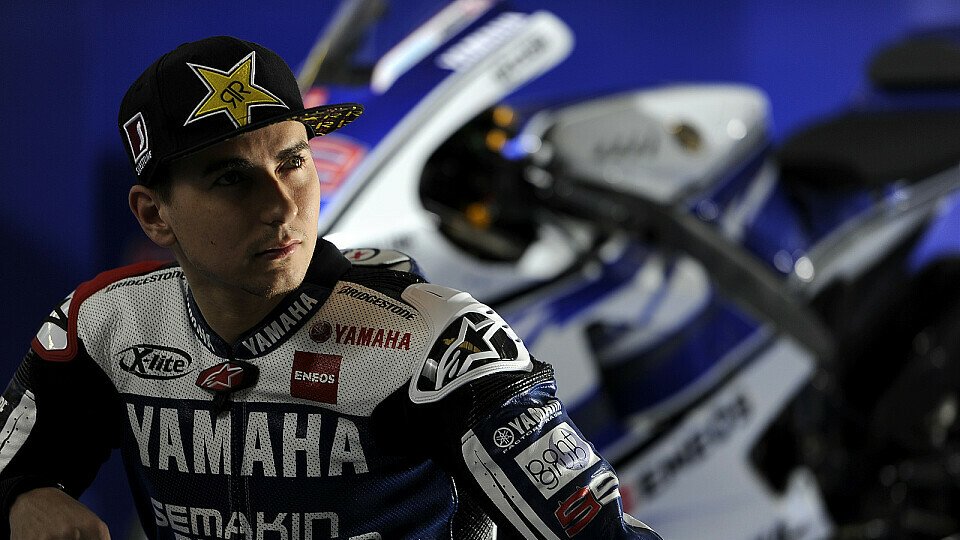 Jorge Lorenzo freute sich über seine Rundenzeiten, Foto: Yamaha Factory Racing Jorge Lorenzo freute sich über seine Rundenzeiten, Foto: Yamaha Factory Racing