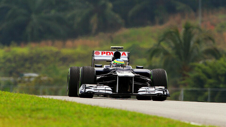 Im Qualifying muss sich Bruno Senna noch steigern, Foto: Sutton
