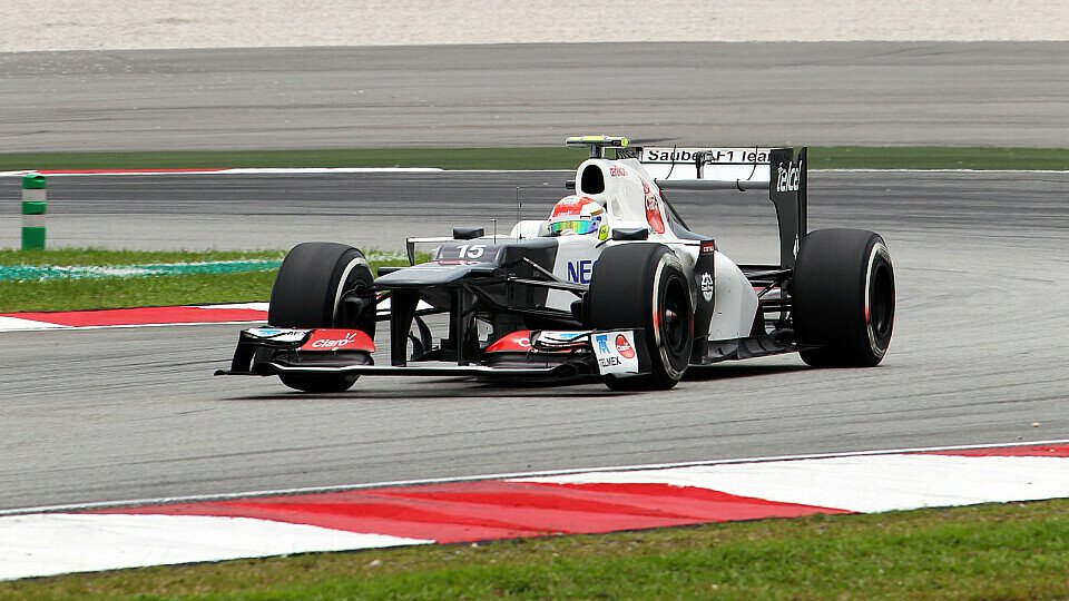 Pérez schaffte es im Qualifying zum dritten Mal unter die besten Zehn, Foto: Sutton