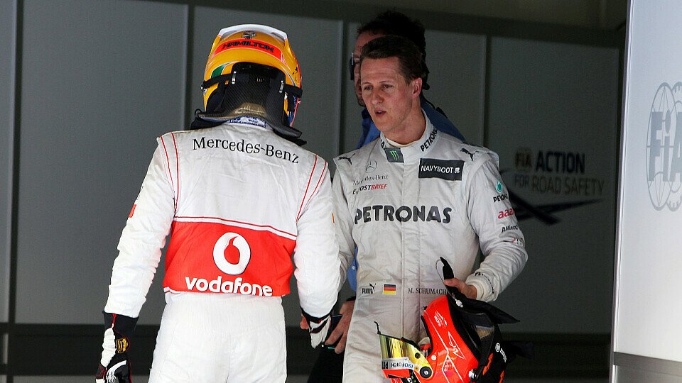 Schumacher: Lewis profitiert von meiner Arbeit, Foto: Sutton