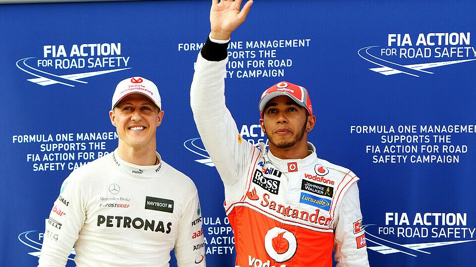 Wie schlägt sich Lewis Hamilton im Rekorde-Check gegen Michael Schumacher?