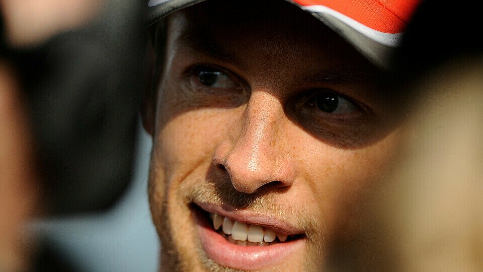 Jenson Buttons Zukunft hätte auch bei Ferrari liegen können, Foto: Sutton
