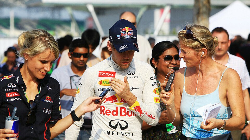 Ob sich Sebastian Vettel auch für ein Alphatier hält?, Foto: Sutton