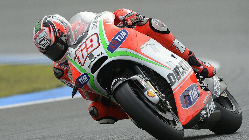 Nicky Hayden hatte bislang keine bessere Ducati als die GP12, Foto: Milagro