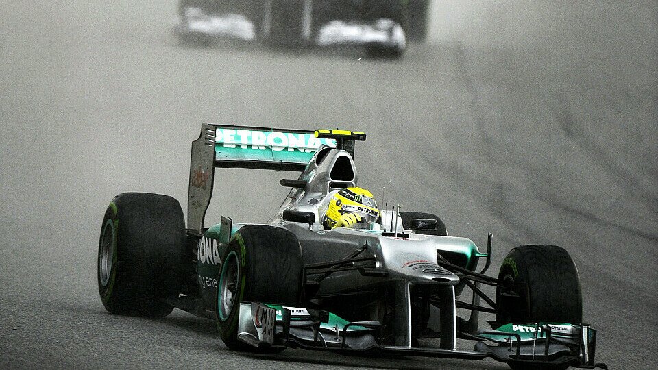 Nico Rosberg kämpfte in Malaysia mit seinen Reifen, Foto: Sutton