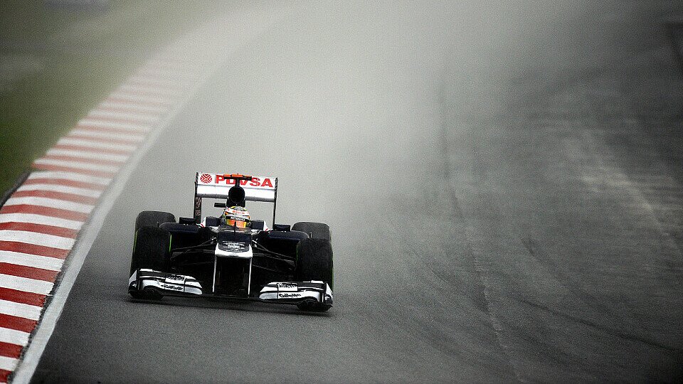 Pastor Maldonado gewann in Barcelona sein erstes Formel-1-Rennen, Foto: Sutton