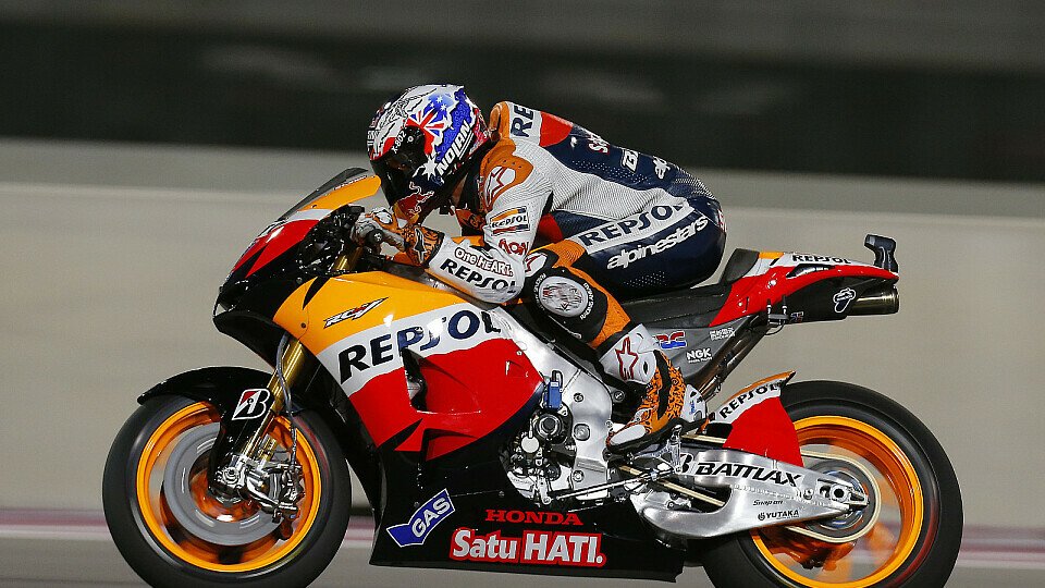 Casey Stoner hat vor dem Rennen in Katar noch einige Sorgen, Foto: Repsol Honda