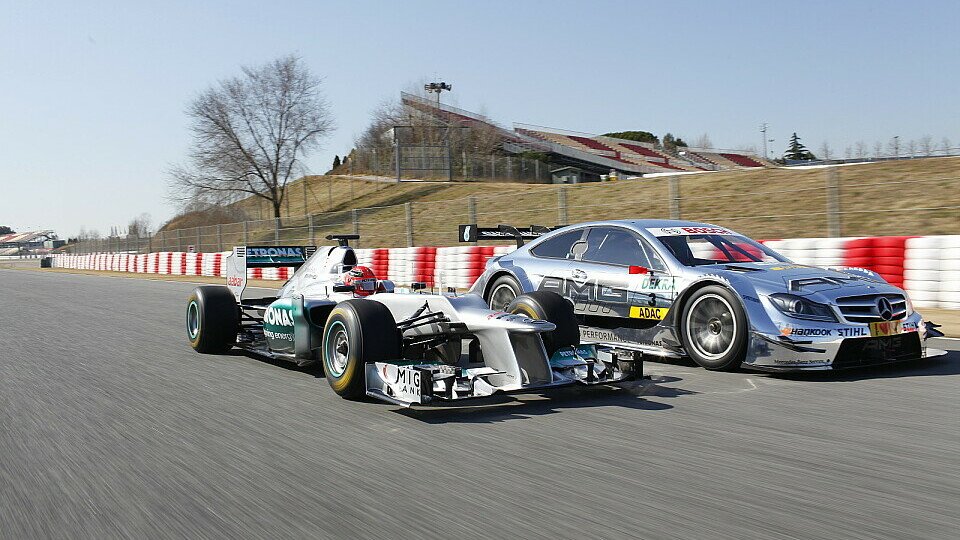 DTM und Formel 1 treffen sich in Hockenheim, Foto: Mercedes-Benz