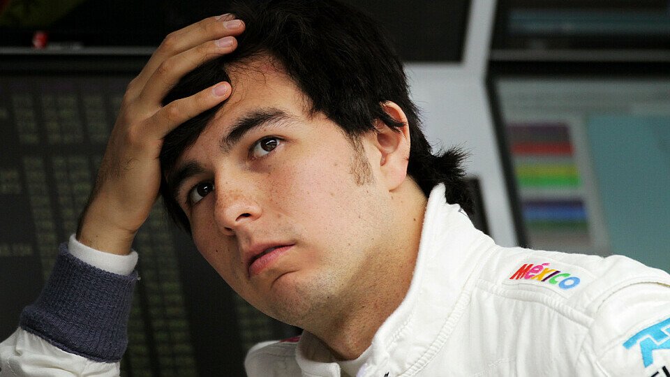 Perez klagte über Bremsprobleme, Foto: Sutton