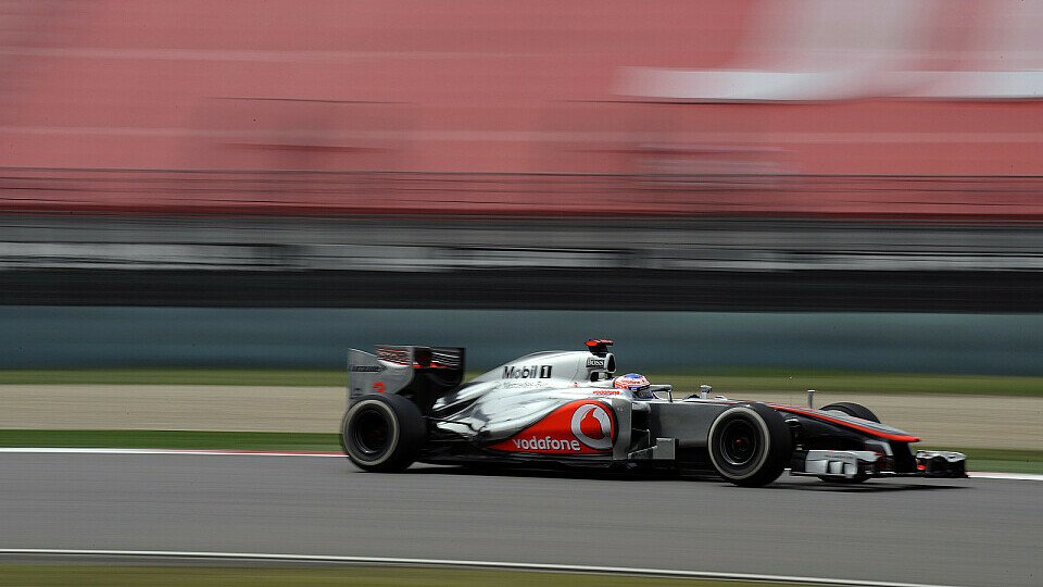 Jenson Button wäre in Q3 lieber etwas früher auf die Strecke gegangen, Foto: Sutton