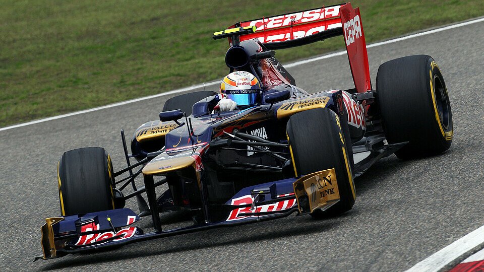 Toro Rosso konnte in China nur die Daten vergleichen, Foto: Sutton