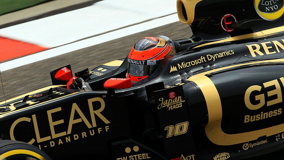 Romain Grosjean hatte im Qualifying mit hohem Reifenverschleiß zu kämpfen, Foto: Sutton