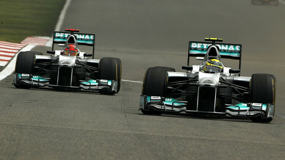 Fahren Nico Rosberg und Michael Schumacher auch 2013 gemeinsam für Mercedes?, Foto: Mercedes AMG