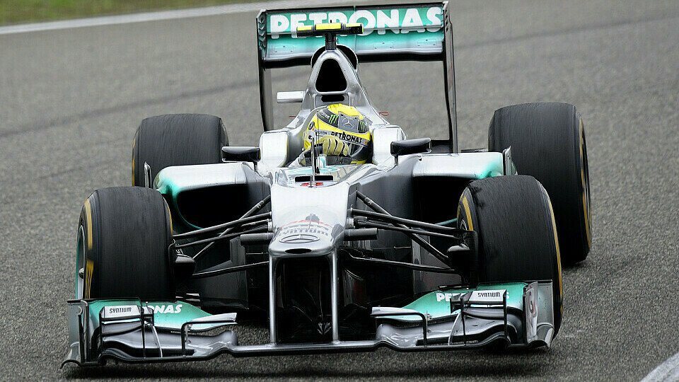 Nico Rosberg war im Rennen von China auch ohne Doppel-DRS schnell, Foto: Sutton