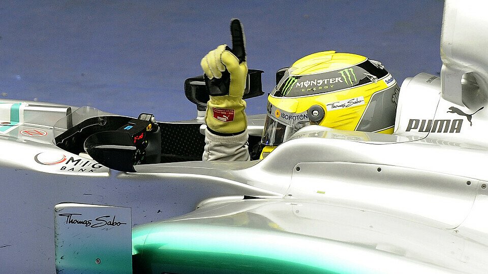 Rosberg holte 2012 ersten Sieg für Mercedes, Foto: Sutton