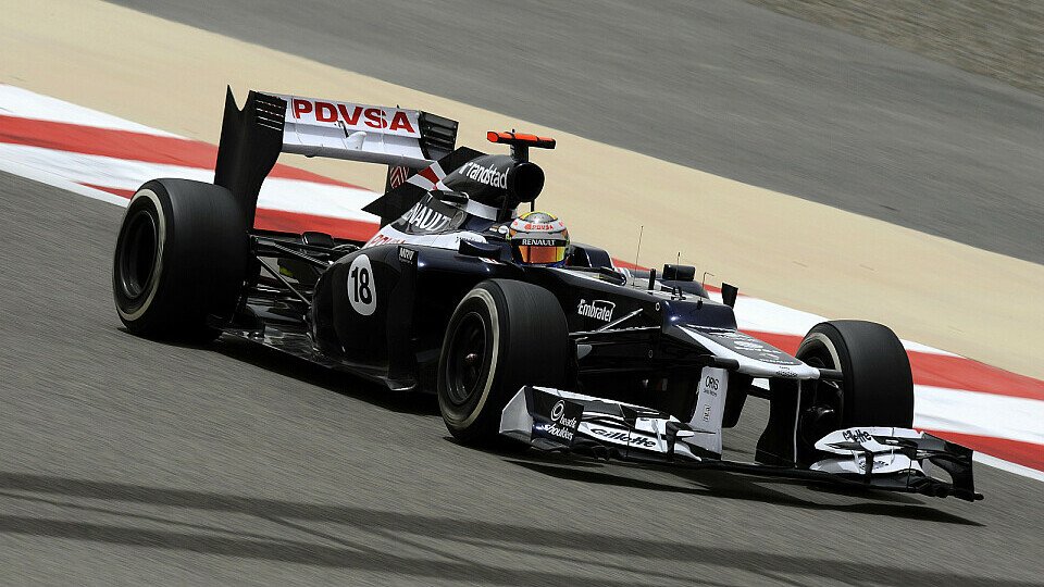 Pastor Maldonado konnte das Rennen in Bahrain nicht beenden, Foto: Sutton