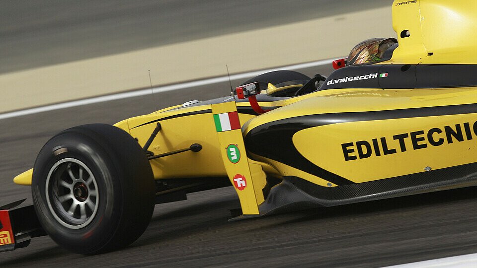 Davide Valsecchi holt in Bahrain die zweiten Pole-Position im zweiten Rennen, Foto: GP2 Series