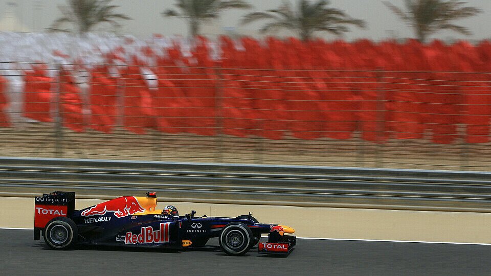 Sebastian Vettel dominierte einen eintönigen Grand Prix, Foto: Sutton