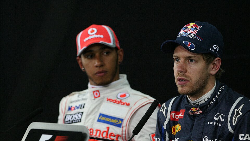 Werden wohl keine Freunde mehr: Lewis Hamilton und Sebastian Vettel, Foto: Sutton