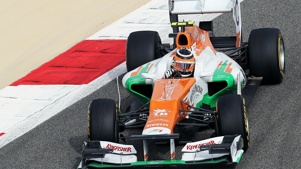 Hülkenberg rätselt über Reifen, Foto: Sutton