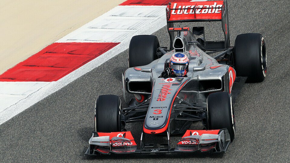 McLaren kam in Bahrain nicht mit den Reifen zurecht, Foto: Sutton