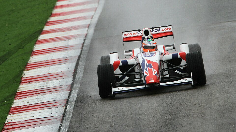 Das achte Rennen der Formel 2 musste wegen des Regens abgebrochen werden, Foto: Formula Two