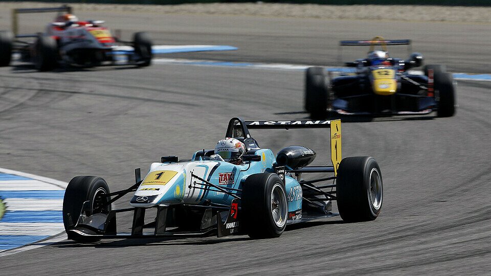 Daniel Juncadellas Sieg in Rennen 3 fiel knapper aus als der erste, Foto: Formula 3 Euro Series