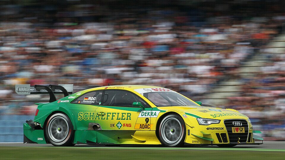 Mike Rockenfeller vermisste die Geschwindigkeit, Foto: Audi