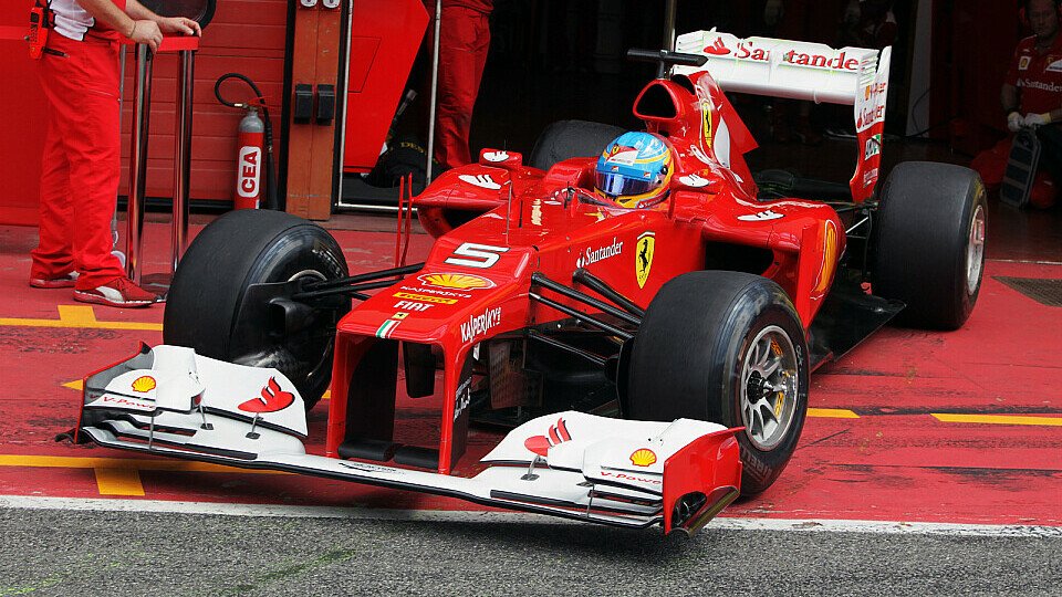Ferrari hat in Barcelona ein neues Benzin an Bord, Foto: Sutton