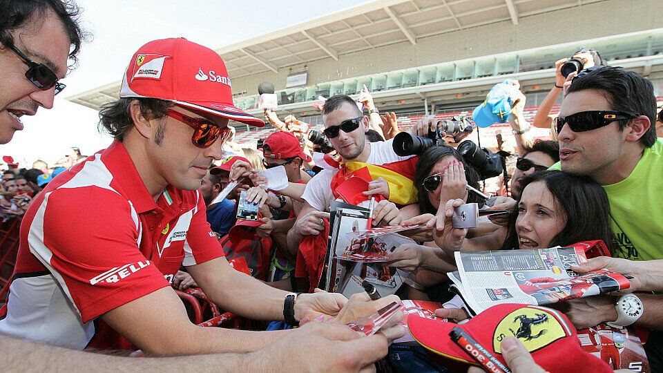 Alonso genießt in seiner Heimat hohe Popularität, Foto: Sutton