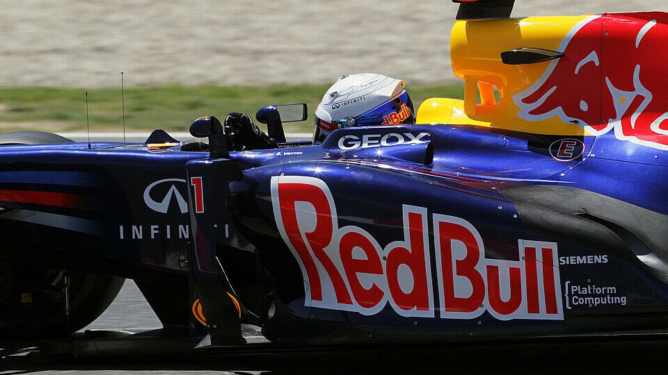 Sebastian Vettel will am Samstag etwas weniger rutschen, Foto: Sutton