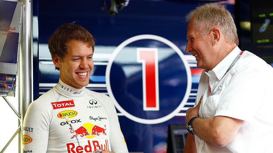 Helmut Marko war mit Sebastian Vettel zufrieden, fand die Durchfahrtsstrafe zu hart, Foto: Red Bull