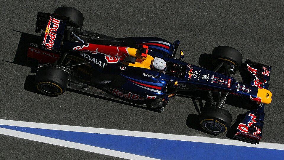 Vettel in Barcelona Schnellster, Foto: Sutton