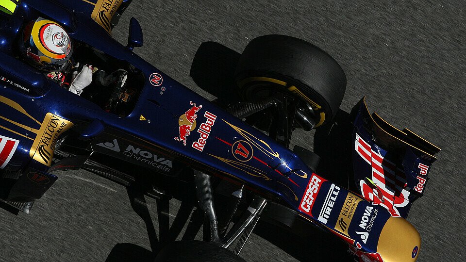 Wenigstens für Jean-Eric Vergne gab es einen Lichtblick: Er war schneller als Daniel Ricciardo, Foto: Sutton