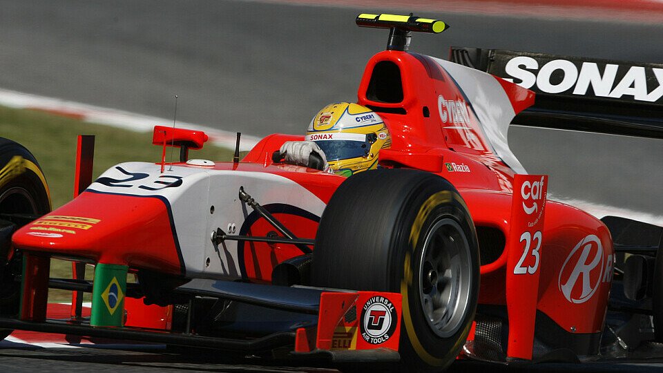 Luiz Razia unterstrich einmal mehr seine Ambitionen in Sachen Meisterschaft, Foto: GP2 Series
