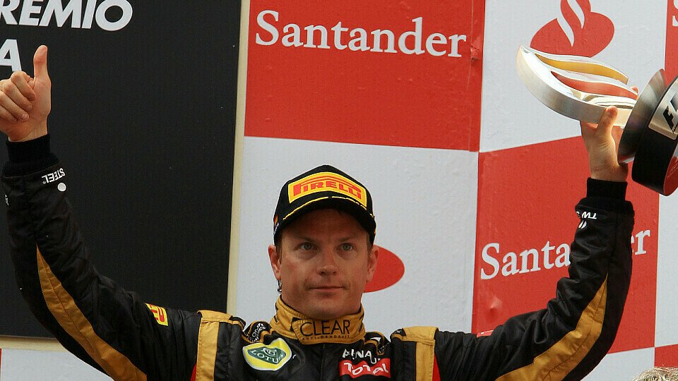 Kimi Räikkönens Freude über Platz drei hielt sich in Grenzen, Foto: Sutton