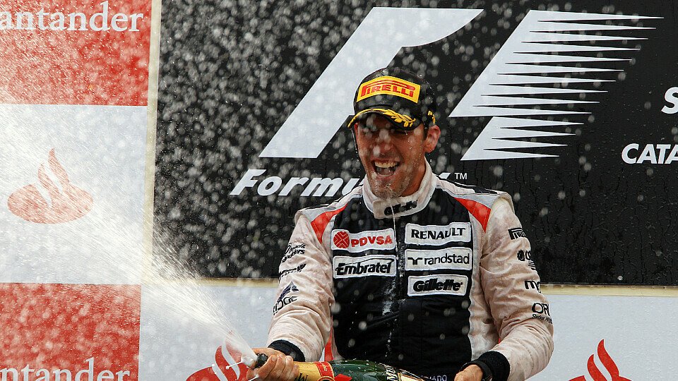 Die Sternstunde der Karriere von Pastor Maldonado: Der Sieg beim Großen Preis von Spanien 2012, Foto: Sutton