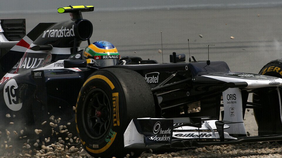 Bruno Senna sieht keine Schuld bei sich, Foto: Sutton