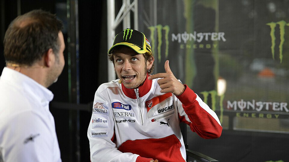 Valentino Rossi hat immer noch Spaß am Rennfahren., Foto: Milagro