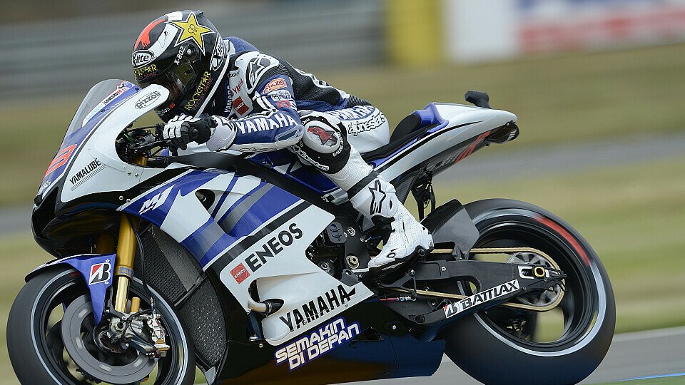 Jorge Lorenzo wollte gern in die erste Startreihe, Foto: Yamaha Factory Racing