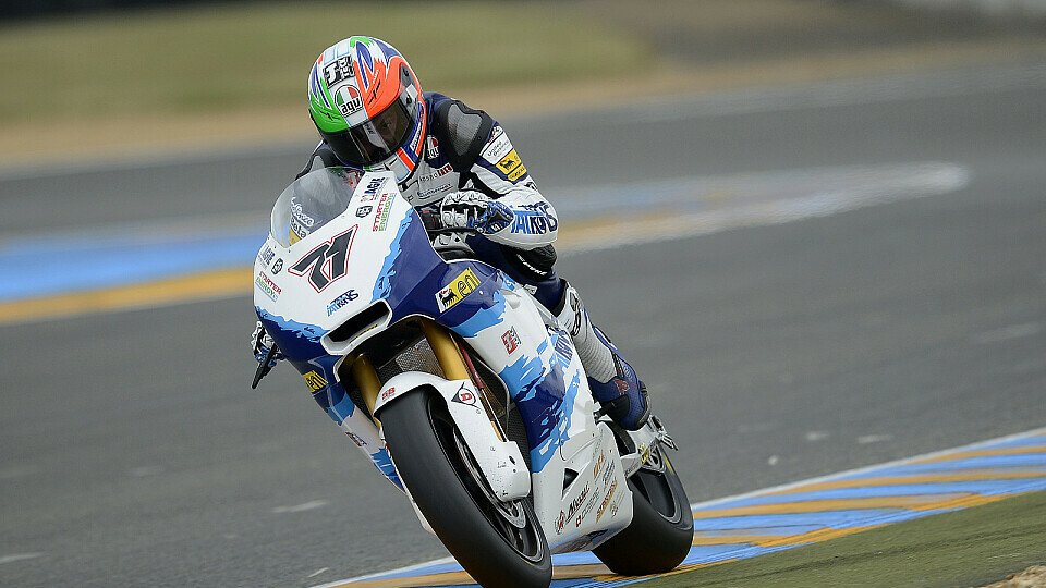 Claudio Corti hofft, dass er in der Moto2 verbeleiben kann, wenn er starke Rennen fährt, Foto: Milagro