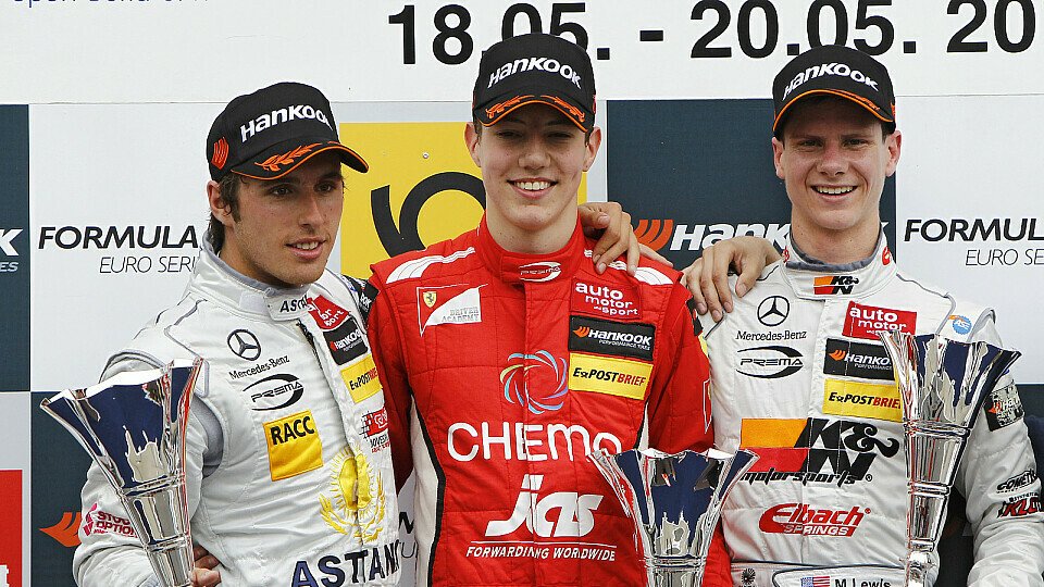 Raffaele Marciello feierte zwei Siege in Brands Hatch, Foto: Formula 3 Euro Series