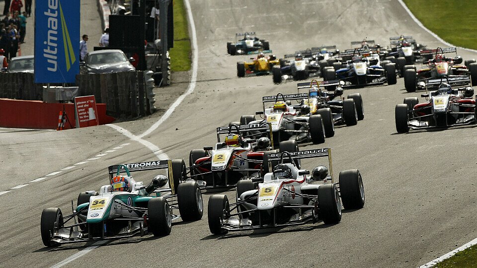 2013 soll das Feld bei jedem Rennen groß sein, Foto: Formula 3 Euro Series