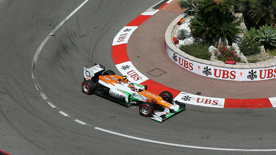 Force India-Piloten freuen sich über Punkte, Foto: Sutton
