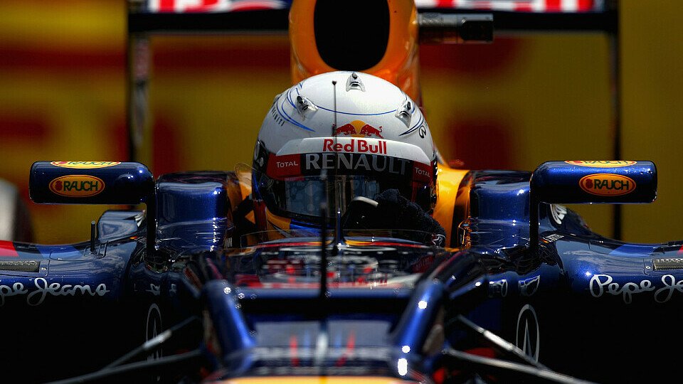 Sebastian Vettel fuhr von Rang neun auf vier vor, Foto: Red Bull