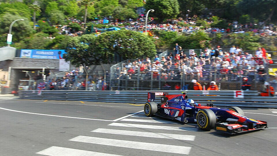 Jolyon Palmer gewann sein erstes GP2-Rennen in Monaco, Foto: Sutton